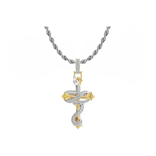 FOREVER MELODY Ожерелья из титанового сплава Мужской