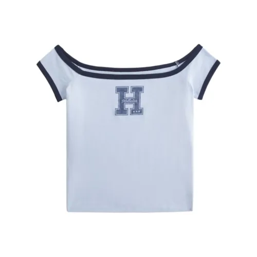 Hollister Blue Женские T-рубашки
