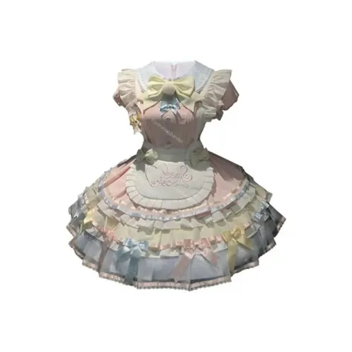 Frustration Garden Короткий рукав Платье Женское