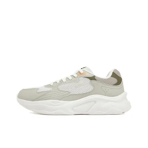 361° Cambria Дышащий Легкий Rebound Низкий Топ Casual Мужской Прочный Антарктический Серый