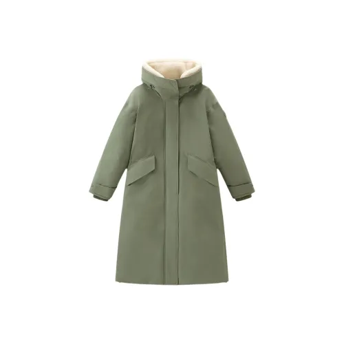 WOOLRICH Тундровый Серый Женские Пуховики