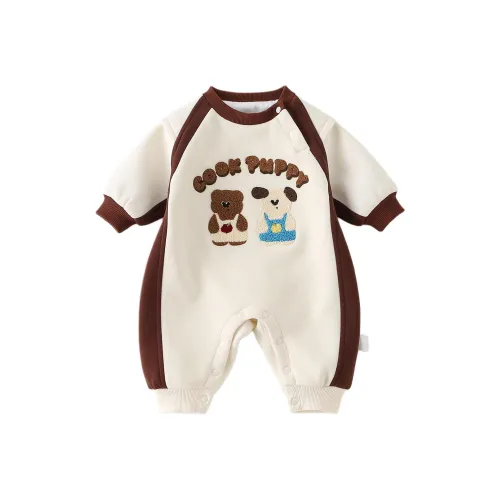 XiaoJinBu Экрю Детские комбинезоны / ползунки