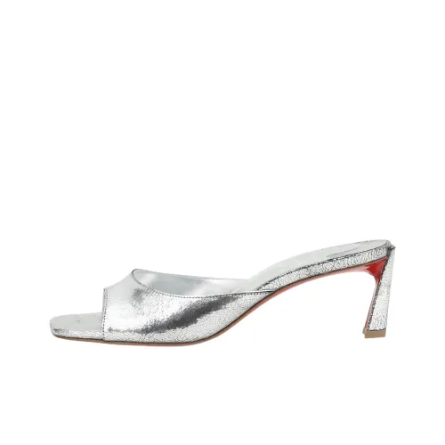 Christian Louboutin Слипоны Silver Женские