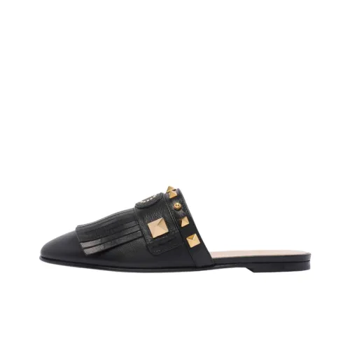 Valentino Garavani противоскользящие домашние тапочки женские черные