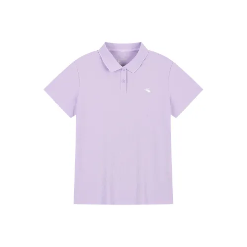 361° Мьюту Фиолетовый Женское Поло