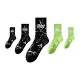 3 Черный Белый 2 Светло-Зеленый