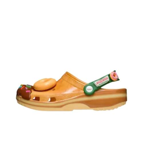 Krispy Kreme x Crocs Classic Clog Sabo Унисекс Золото