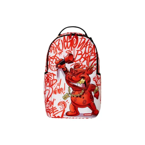 SPRAYGROUND Полиэстер Рюкзак Женские Красный Белый