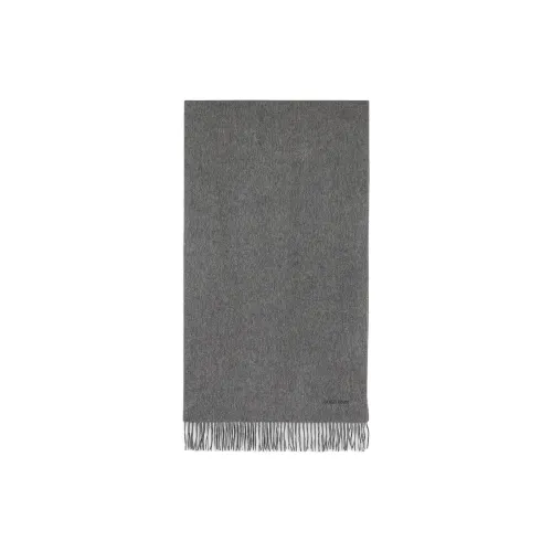 AMANI Кашемир Вязаные Шарфы Мужской Серый