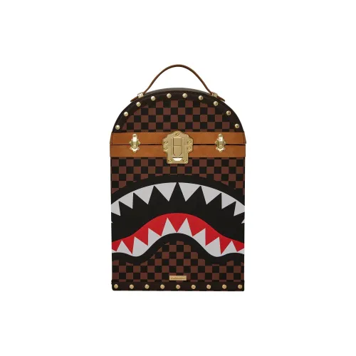 SPRAYGROUND Искусственная кожа Рюкзак Стандартный Унисекс Коричневый и Черный