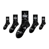 5 Черный Белый