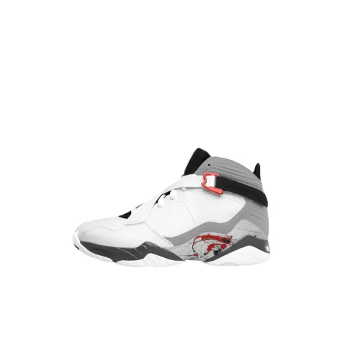 Jordan Air Джордан 8 MID Топ Детские Баскетбольные Кроссовки Белый Унисекс