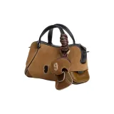 Suede Chestnut Brown [+Brown Glass Clip]  
Замша Каштановый Коричневый [+Коричневый Стекло Заколка]