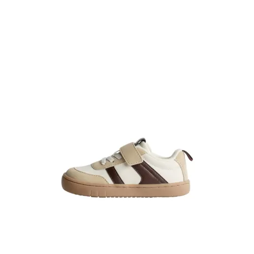 ZARA Rebound Support Низкий Верх Обувь для малышей Белый Коричневый Infant и Toddler