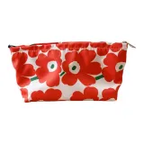 Полиэстер, красный, основа, цветочный, средний (длина (размер в длину) 23*длина тела 13)