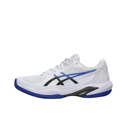 Asics SOLUTION SWIFT FF 2 Дышащие Поддерживающие Низкие Кроссовки для Тенниса Унисекс Белые