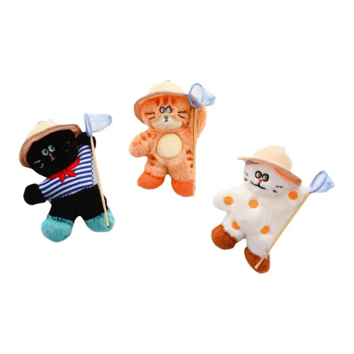 Ha Jie Bret Cute Butterfly Kitten Plush Pendant 12cm Рекомендуемая высота