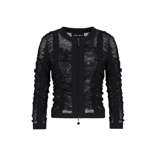 GIORGIO ARMANI Черные Женские Куртки