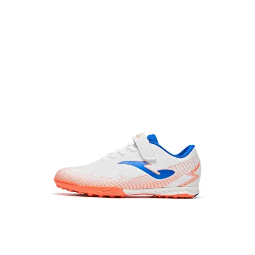 Joma Slip-resistant Abrasion-resistant Low-top Футбольные бутсы Белый Детский