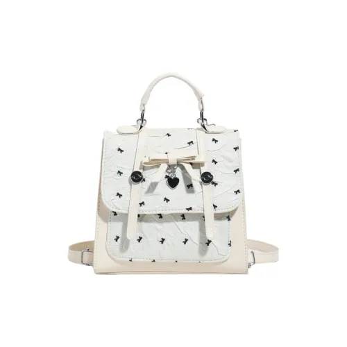 FCTOSSR ПУ (полиуретан) Рюкзак Стандартный Женские Белый Розовый Черный