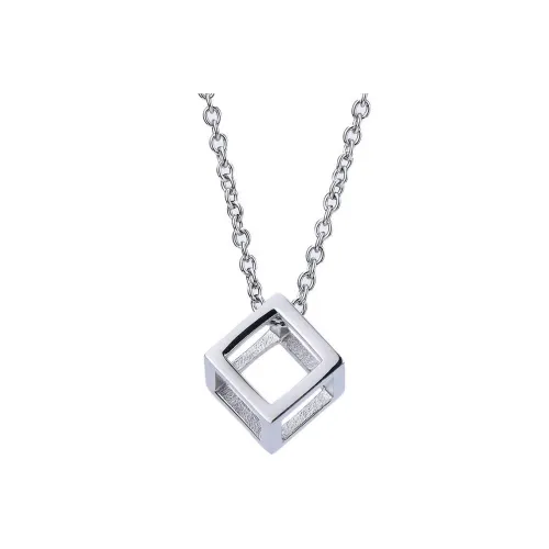 OWO Титановые стальные ожерелья унисекс серебряный антикварный серебристый