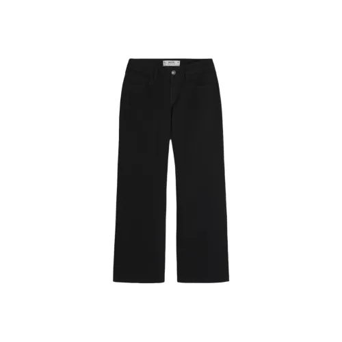 Hollister Черные Женские Джинсы