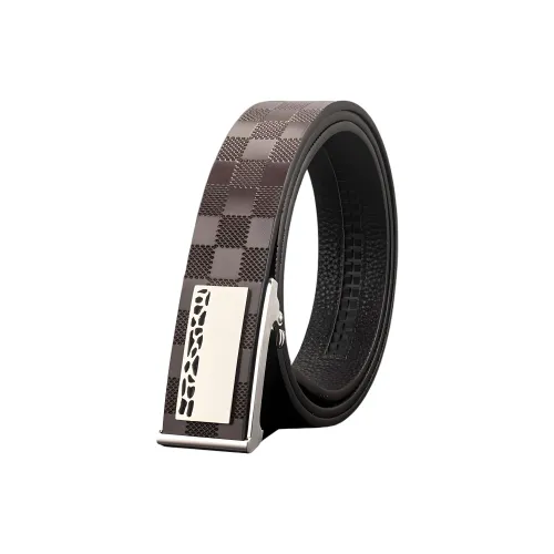 Devanro Ремни из натуральной коровьей кожи мужские 3,5 см