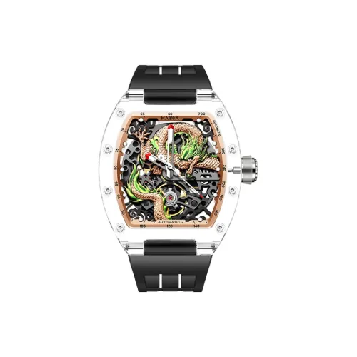 HaofaTourbillon Автоматический механический механизм Часы Мужские Часы Черепный циферблат