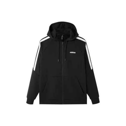 Adidas 3 Stripes Куртки и Пальто Мужской Черный