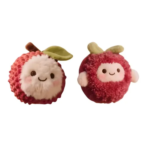 Handsome Милый Супер Кют Личи Сливовый Плюшевый Брелок 10 см Рекомендуемая Высота