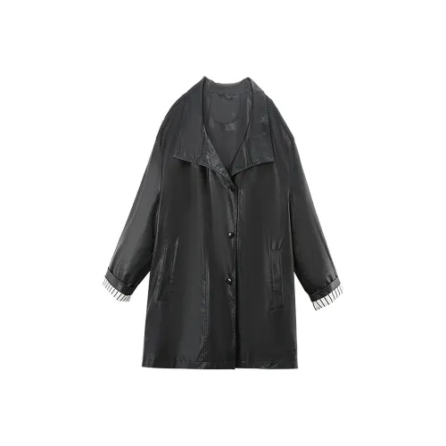 A paradise for awakening Кожа Куртка Женские