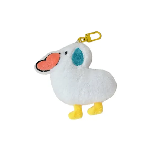 LOGISTAR Cute Speechless Duck Plush Pendant 10 см Высота