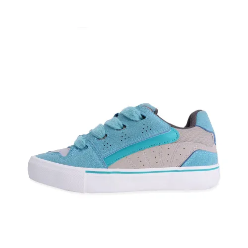 FREAKIC Устойчивые к истиранию низкие кроссовки для скейтбординга женские небесно-голубые