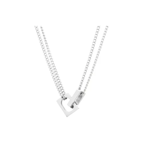 FUYOU Ожерелья из титанового сплава Унисекс