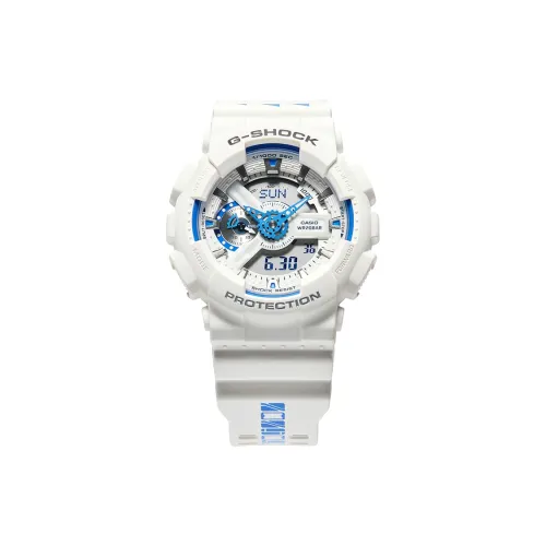 CASIO Convex Hero Collaboration Special Box Кварцевый механизм Resin Strap Часы Мужские Синий циферблат