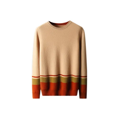 DKRVT Верблюжий Красный Упаковка Мужские Кашемировые Свитера