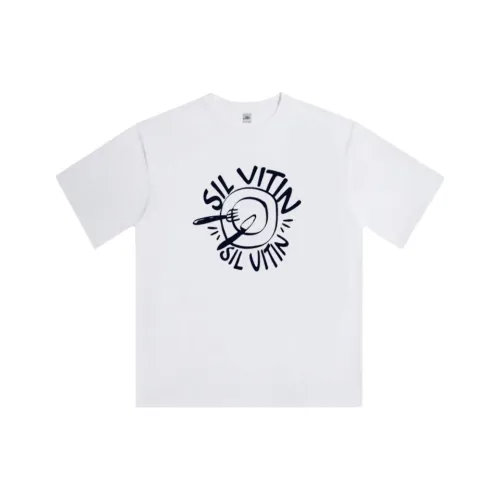 SIL VITIN Белый Унисекс T-рубашки