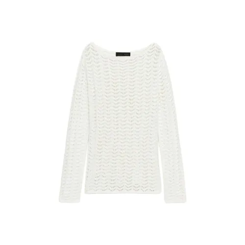 ZARA Белый Женский Трикотаж