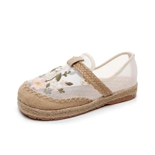 TAFN Espadrilles Ecru Women's