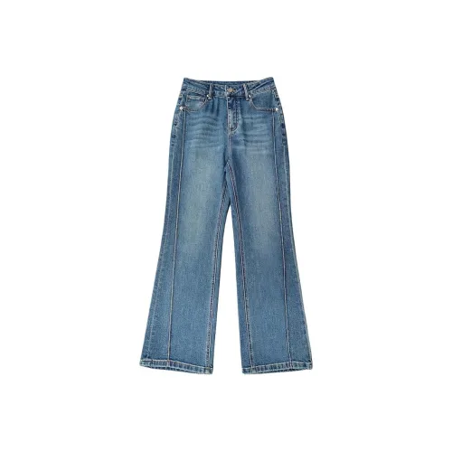 YUNGE Эластичные Универсальные Промытые Джинсы Ankle Длина Женские