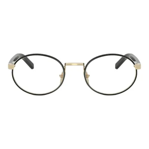 PRADA Круглые Оправы для Очков Женские Золотые