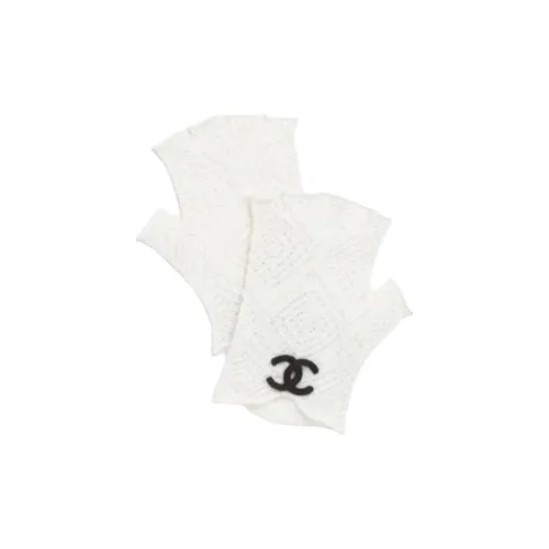 CHANEL Кашемир, Шелк Перчатки Женские