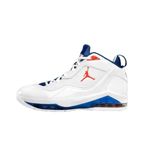 Jordan Melo M8 Винтажные баскетбольные кроссовки Мужской Белый