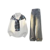 Комплекты одежды (Белый + Желтый Грязь)