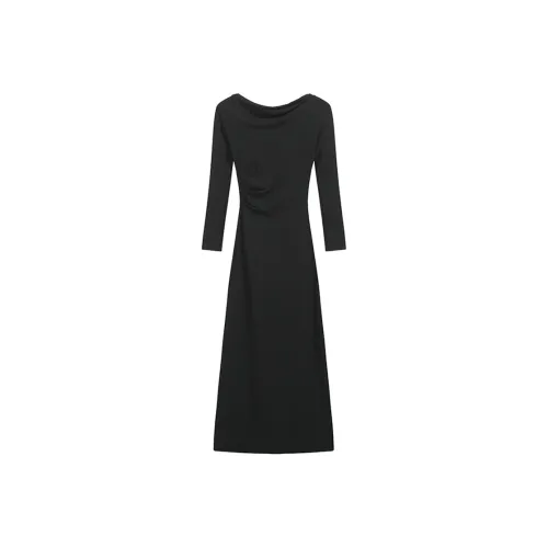 Incolore Длинное платье с длинными рукавами женское