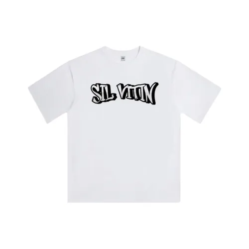 SIL VITIN Белый Унисекс T-рубашки