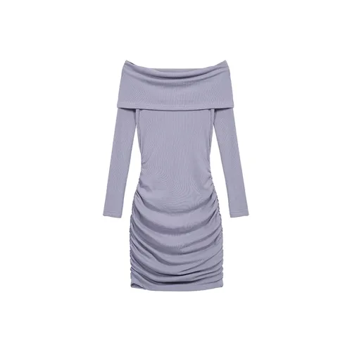 Incolore Длинное платье с длинными рукавами женское