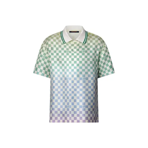 LOUIS VUITTON Damier SS25 Spring Коллекция для мужчин Поло Мужской Многоцветный