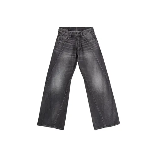 г Звезда RAW Anatomic Denim Серый Женские Джинсы