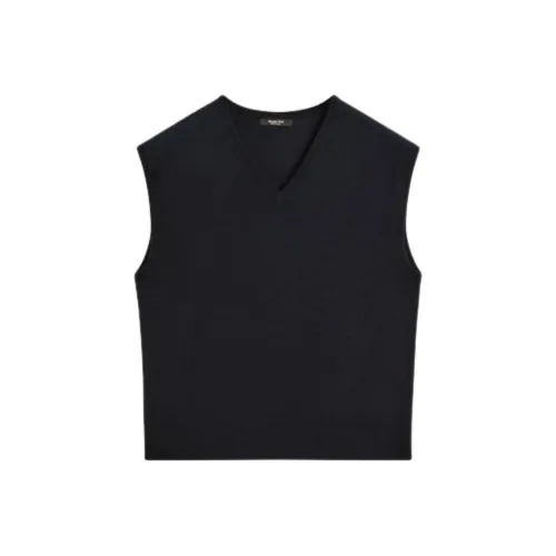 Massimo Dutti Морской синий Женские Майки